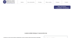 Desktop Screenshot of boschi-immobilier.com
